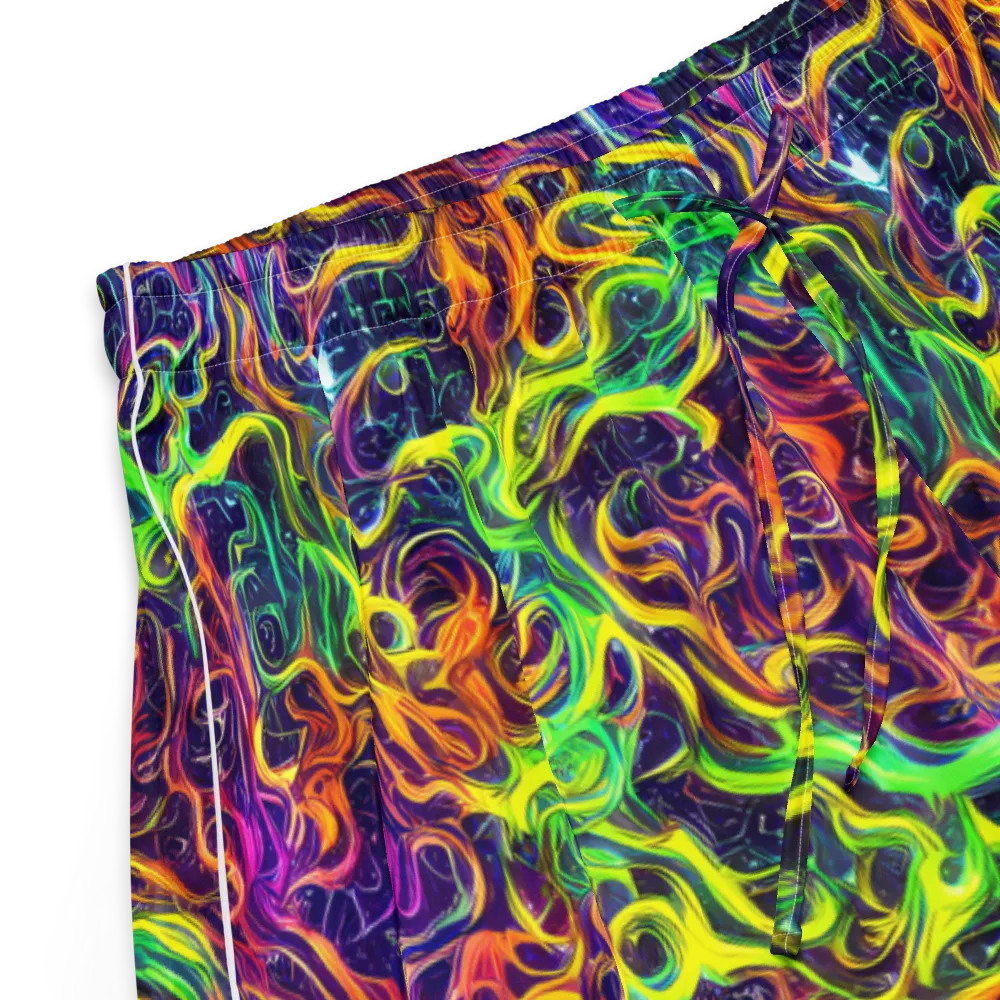 Liquid Fireworks on Women's Pajama Shorts — Product details