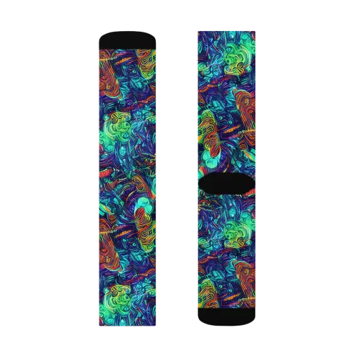 Saturated Spiral on a Socks