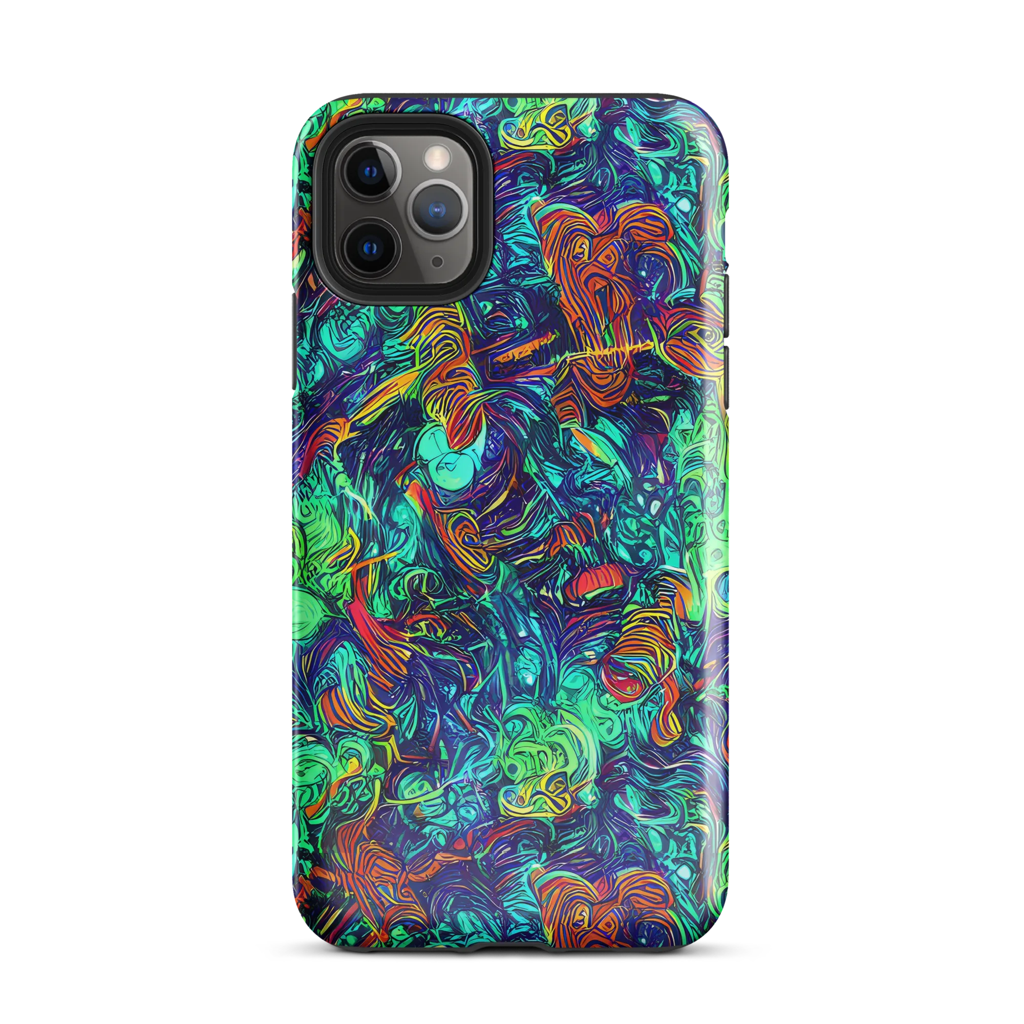 Saturated Spiral on Tough Case for iPhone® — Front