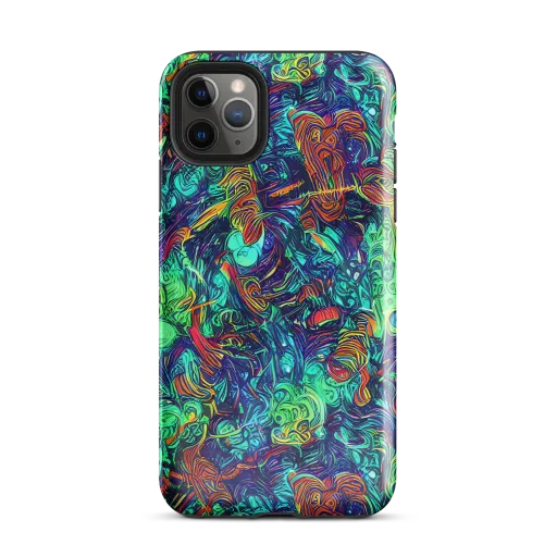Saturated Spiral on a Tough Case for iPhone®