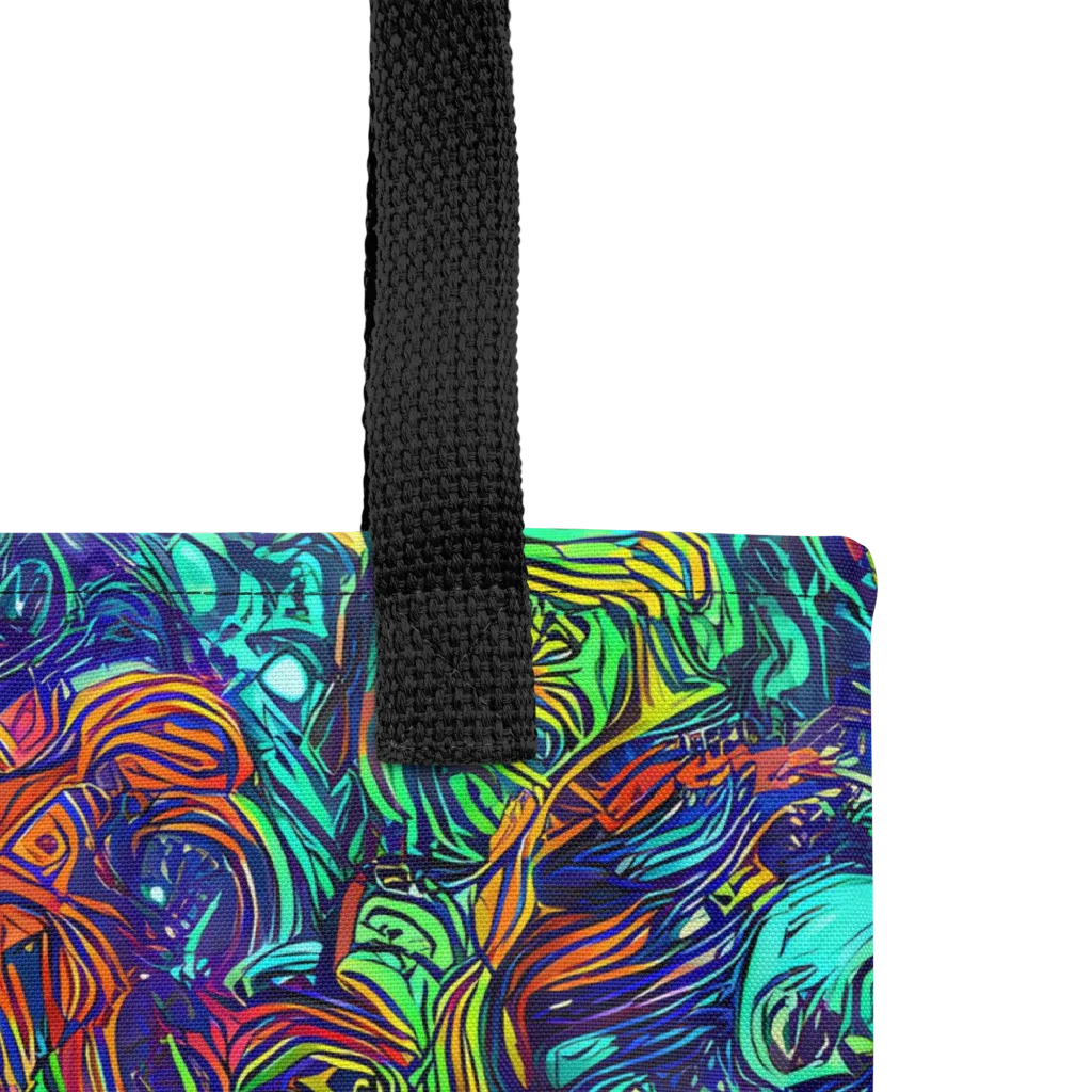 Saturated Spiral on Tote Bag — Product details