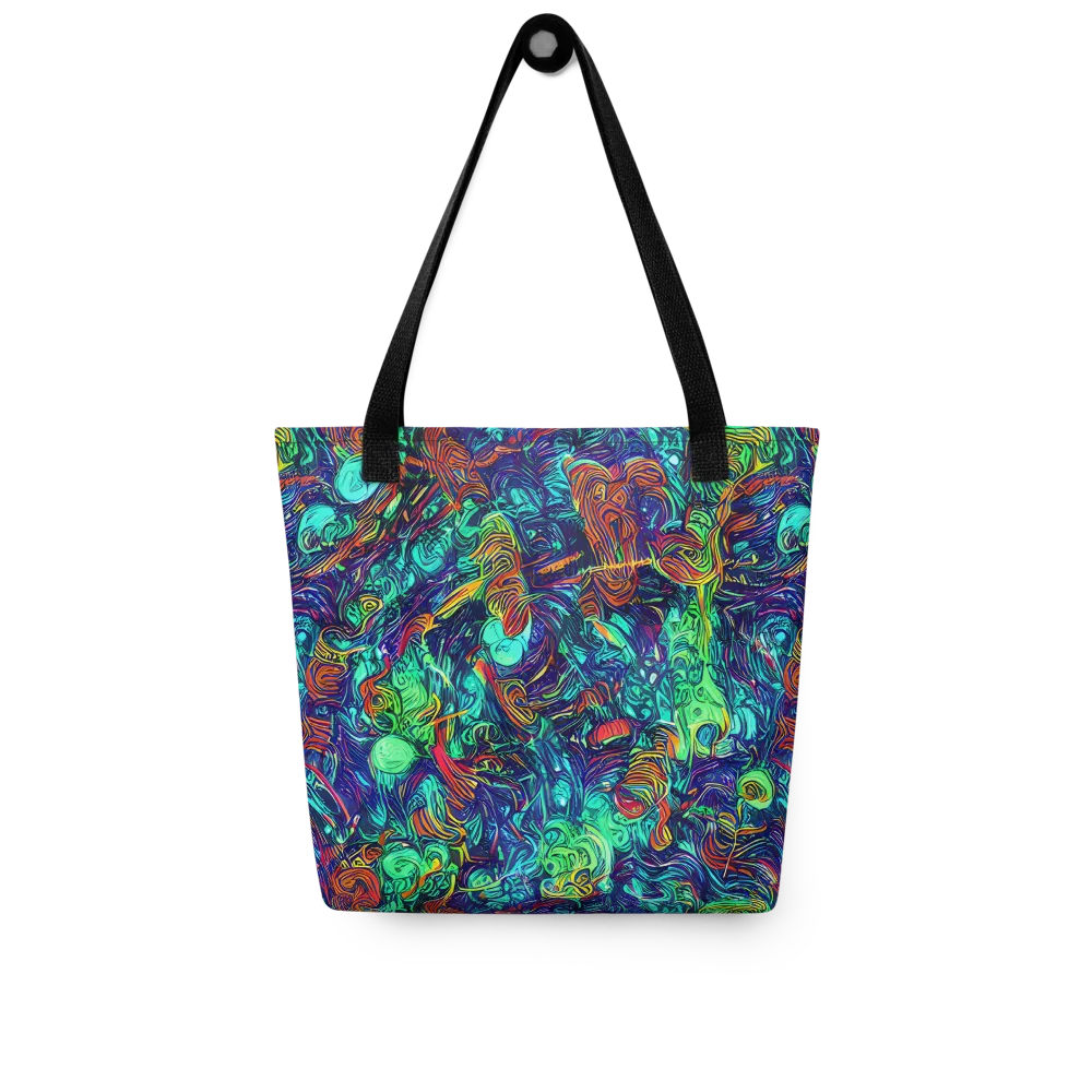 Saturated Spiral on Tote Bag — Front