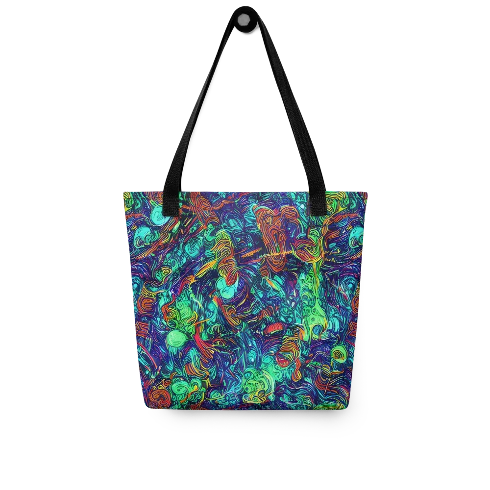 Saturated Spiral on Tote Bag — Front