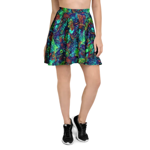 Saturated Spiral on a Skater Skirt