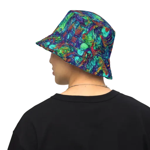 Saturated Spiral on a Reversible Bucket Hat