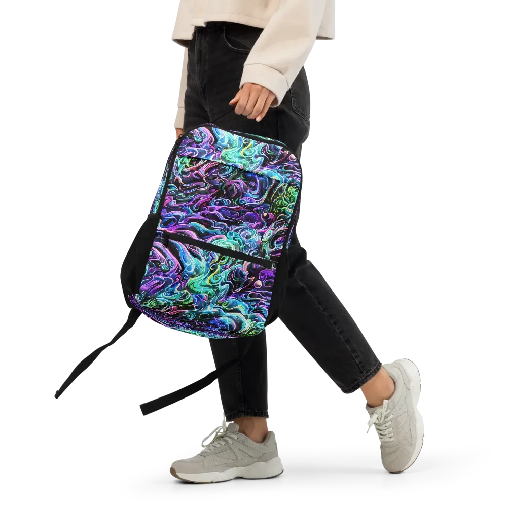 Afterglow Riptide on Utility Backpack — Front