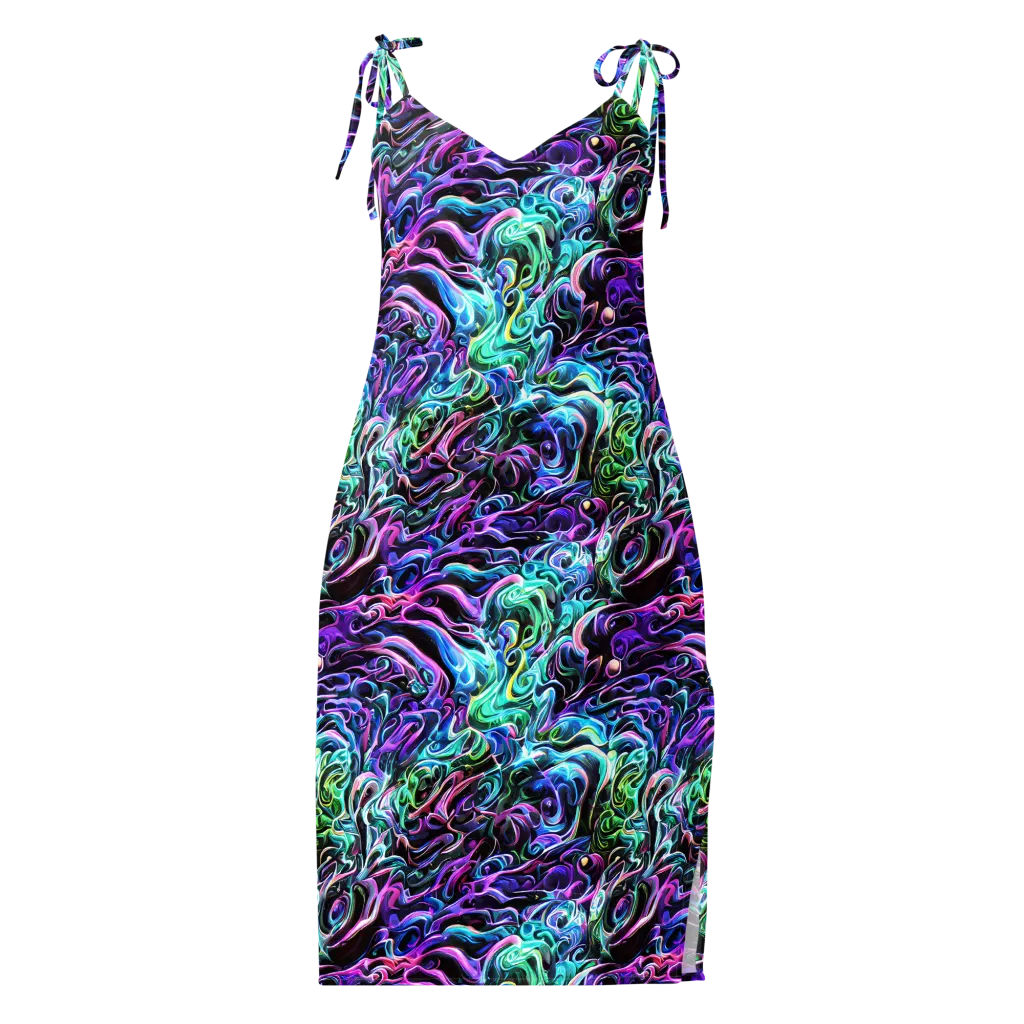 Afterglow Riptide on Slip Dress — Front