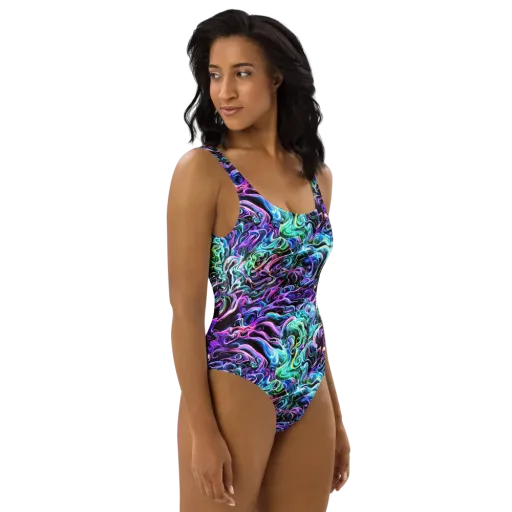 Afterglow Riptide on a One-Piece Swimsuit