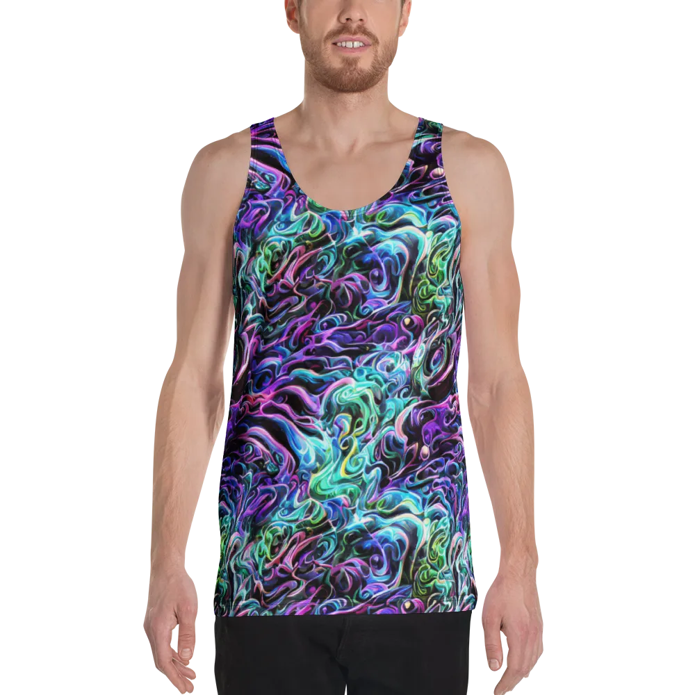 Afterglow Riptide on Men's Tank Top — Front