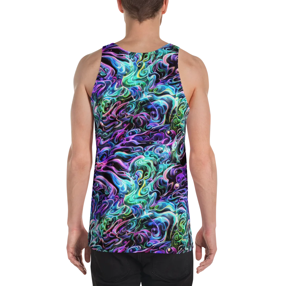 Afterglow Riptide on Men's Tank Top — Back