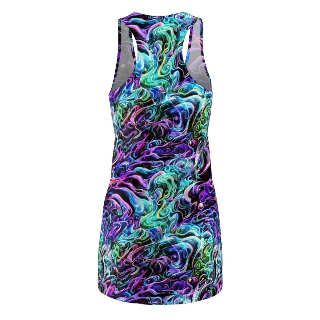 Afterglow Riptide on Racerback Dress — Back