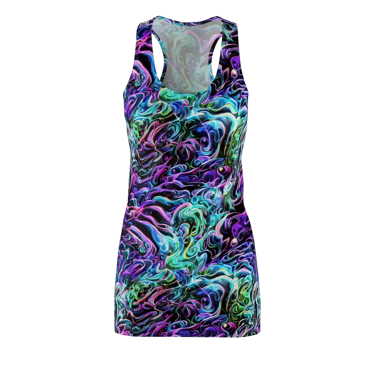 Afterglow Riptide on Racerback Dress — Front