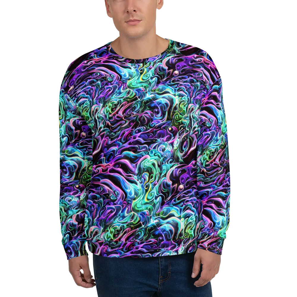 Afterglow Riptide on Sweatshirt — Front