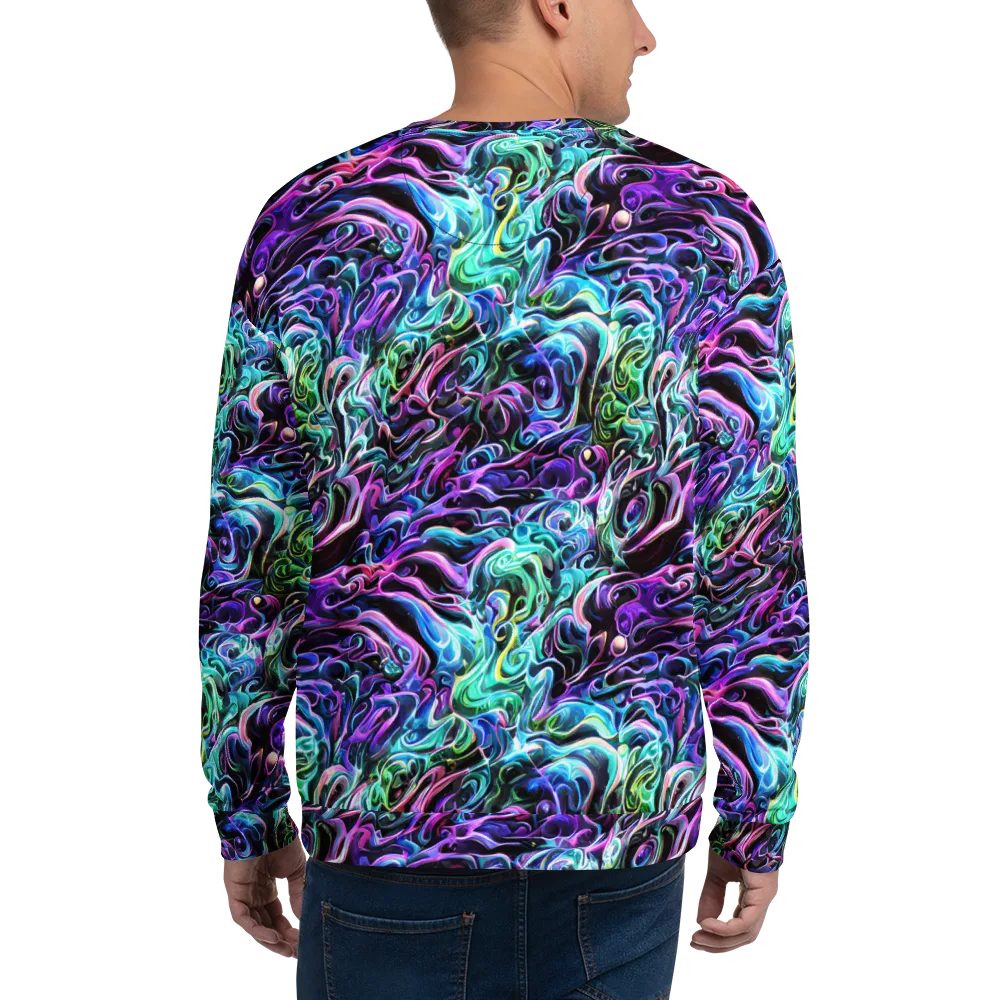 Afterglow Riptide on Sweatshirt — Back