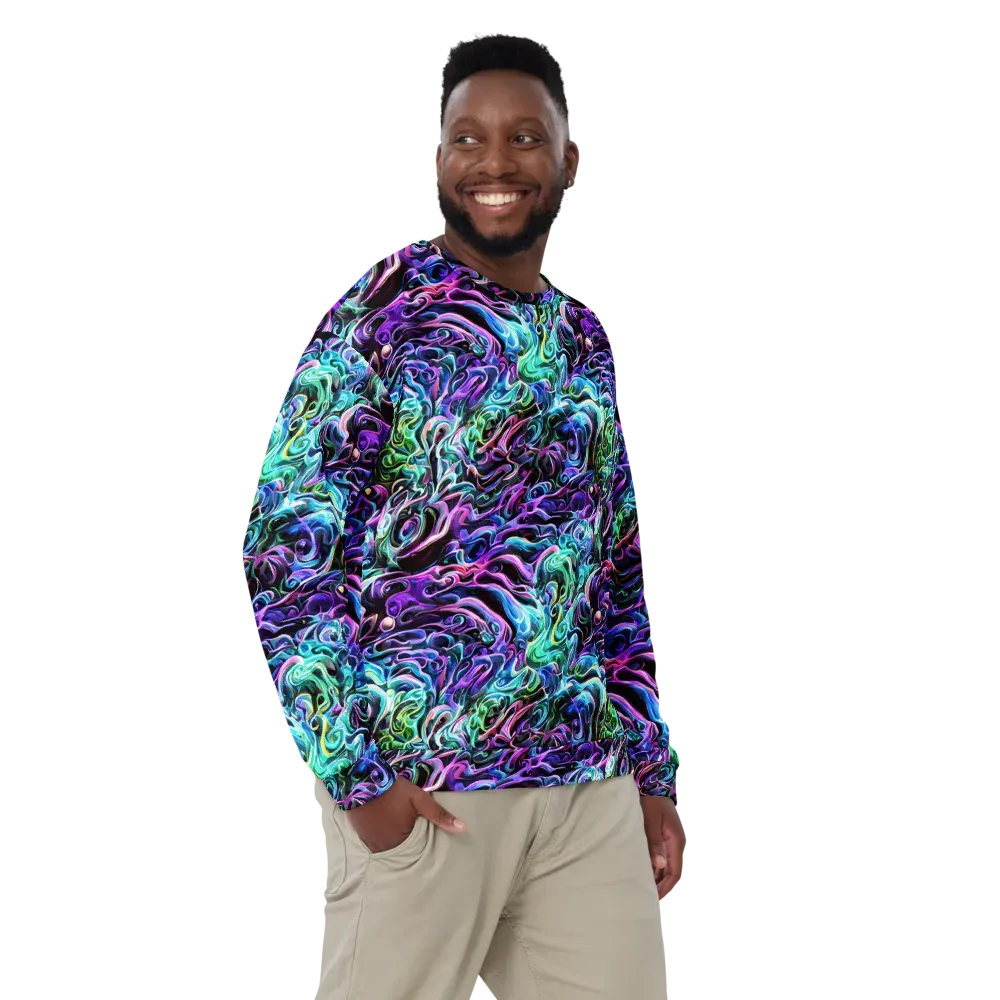 Afterglow Riptide on Sweatshirt — Front