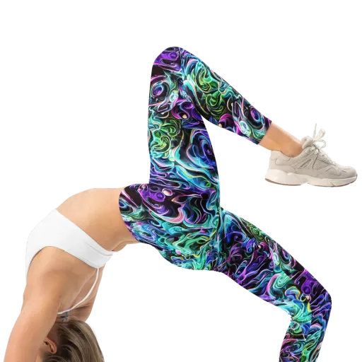 Afterglow Riptide on a Leggings