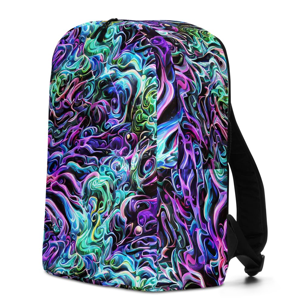 Afterglow Riptide on Minimalist Backpack — Left
