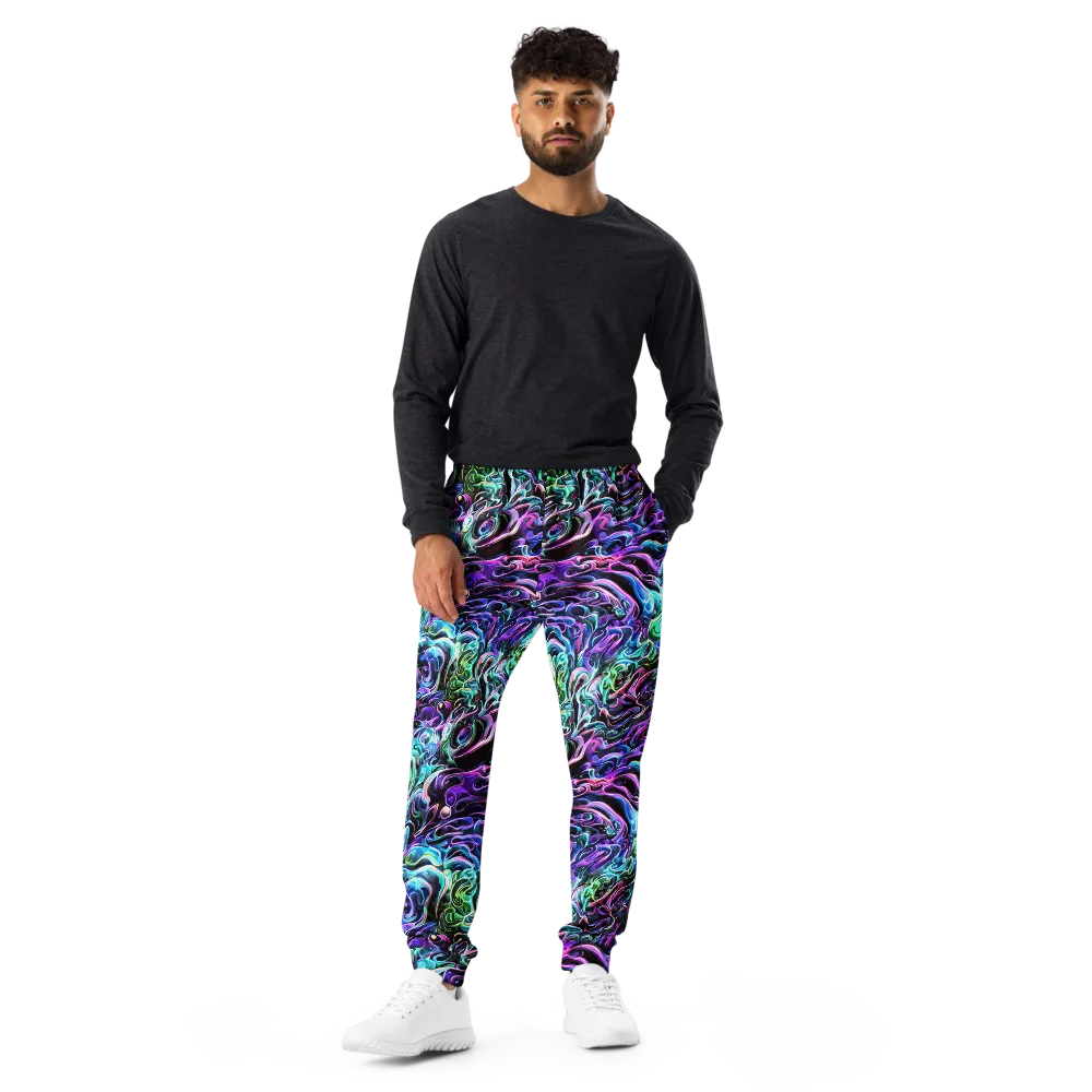 Afterglow Riptide on Men's Joggers — Front