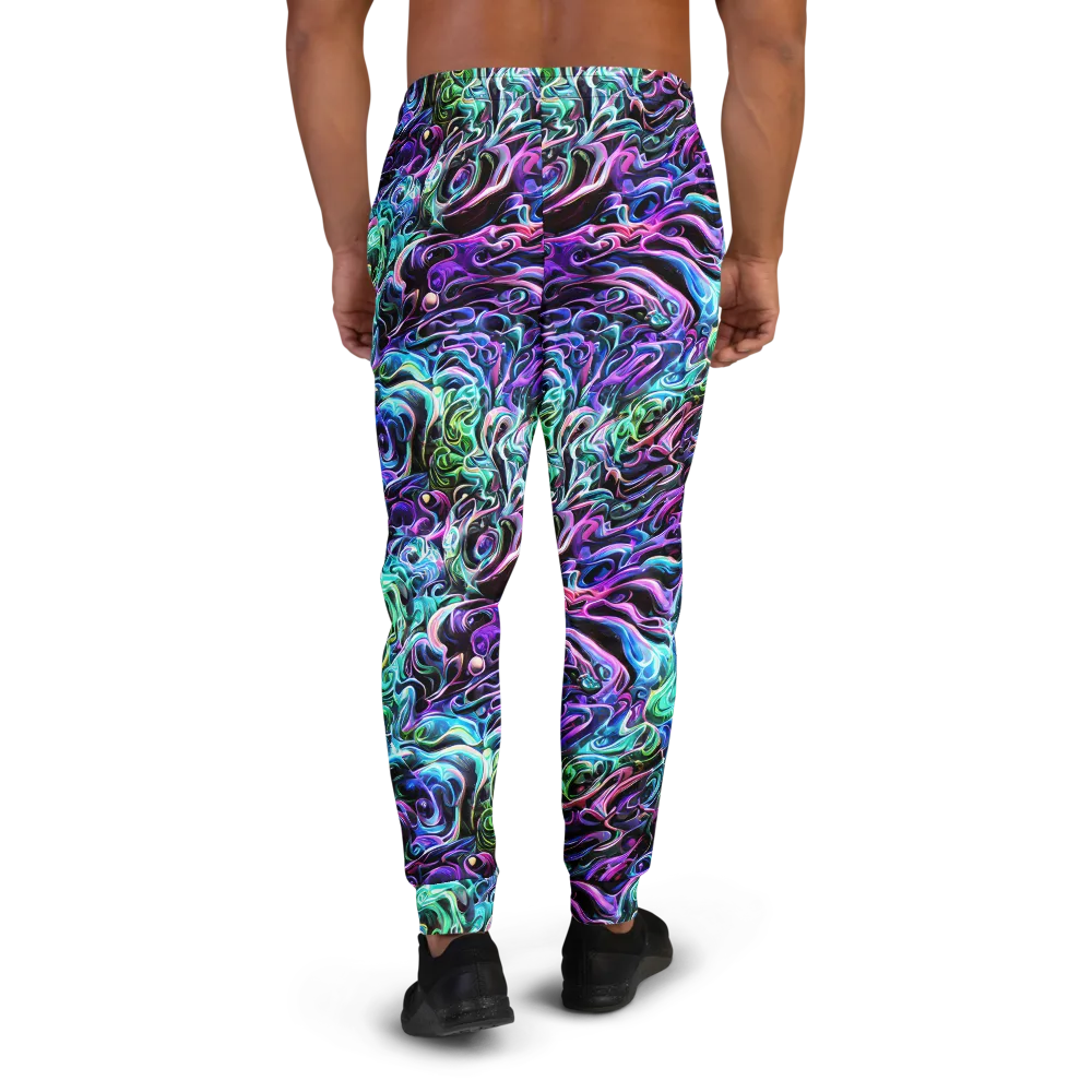 Afterglow Riptide on Men's Joggers — Back