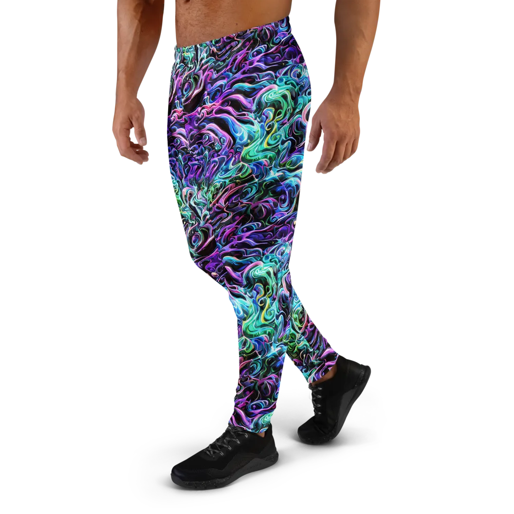 Afterglow Riptide on Men's Joggers — Left