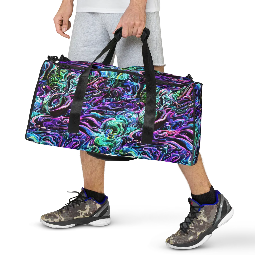 Afterglow Riptide on Duffle Bag — Front
