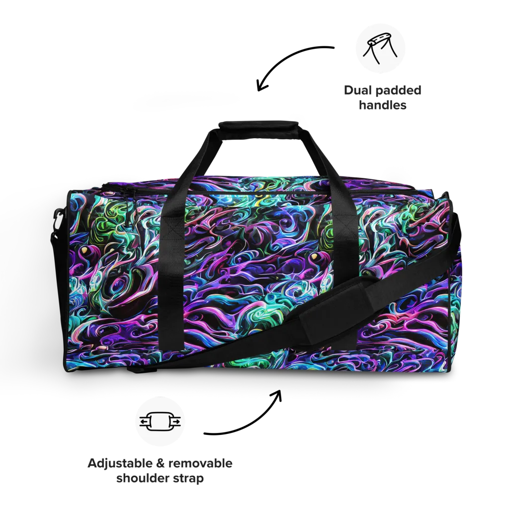 Afterglow Riptide on Duffle Bag — Front