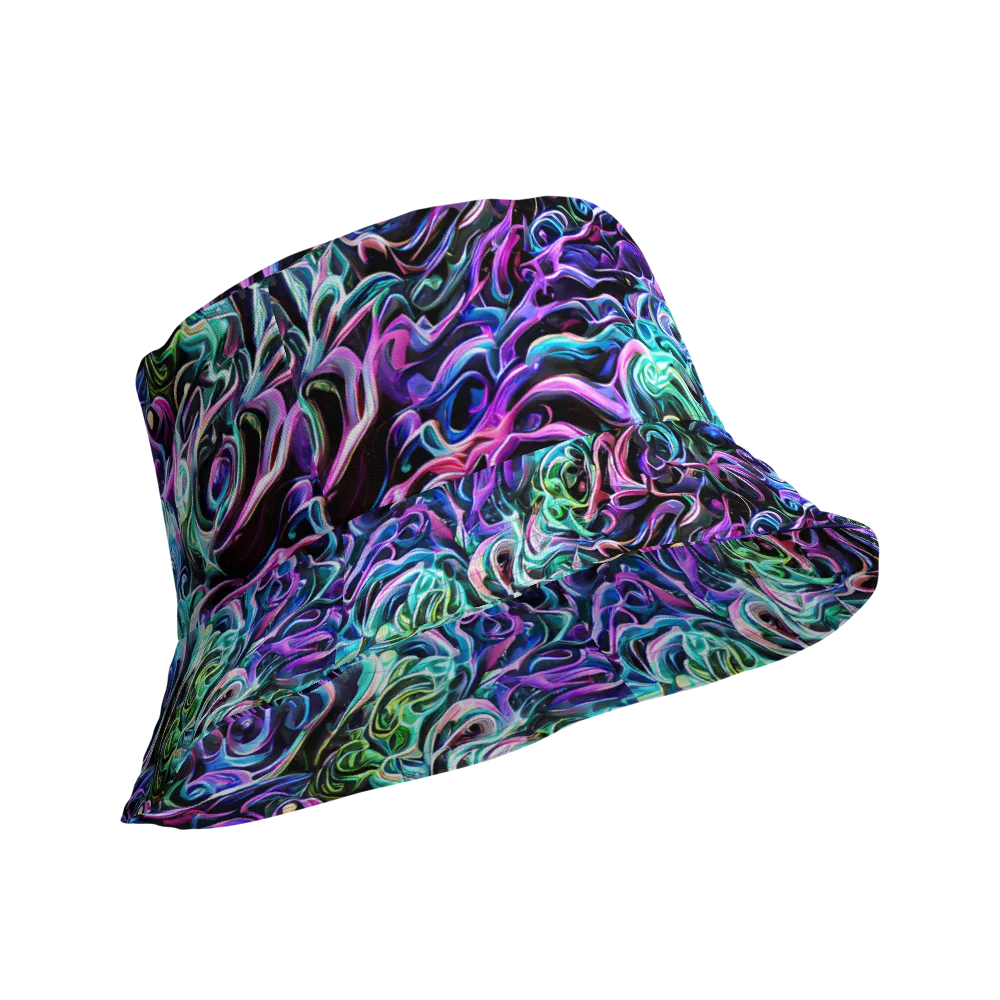 Afterglow Riptide on Reversible Bucket Hat — Product details Outside