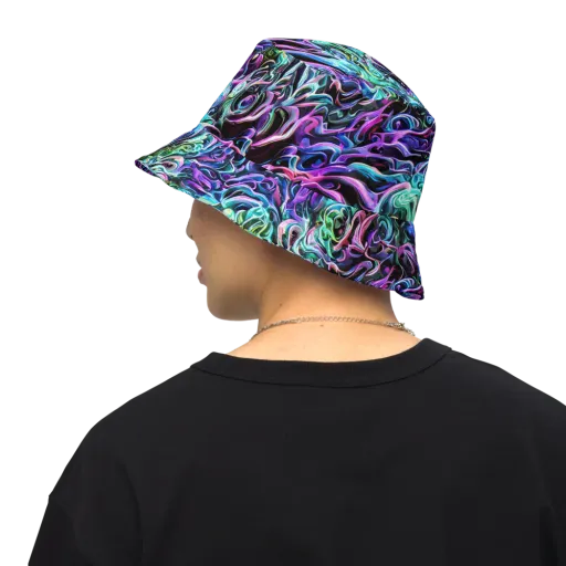 Afterglow Riptide on a Reversible Bucket Hat