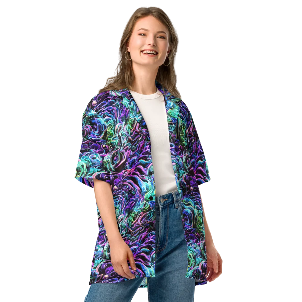 Afterglow Riptide on Button Shirt — Front