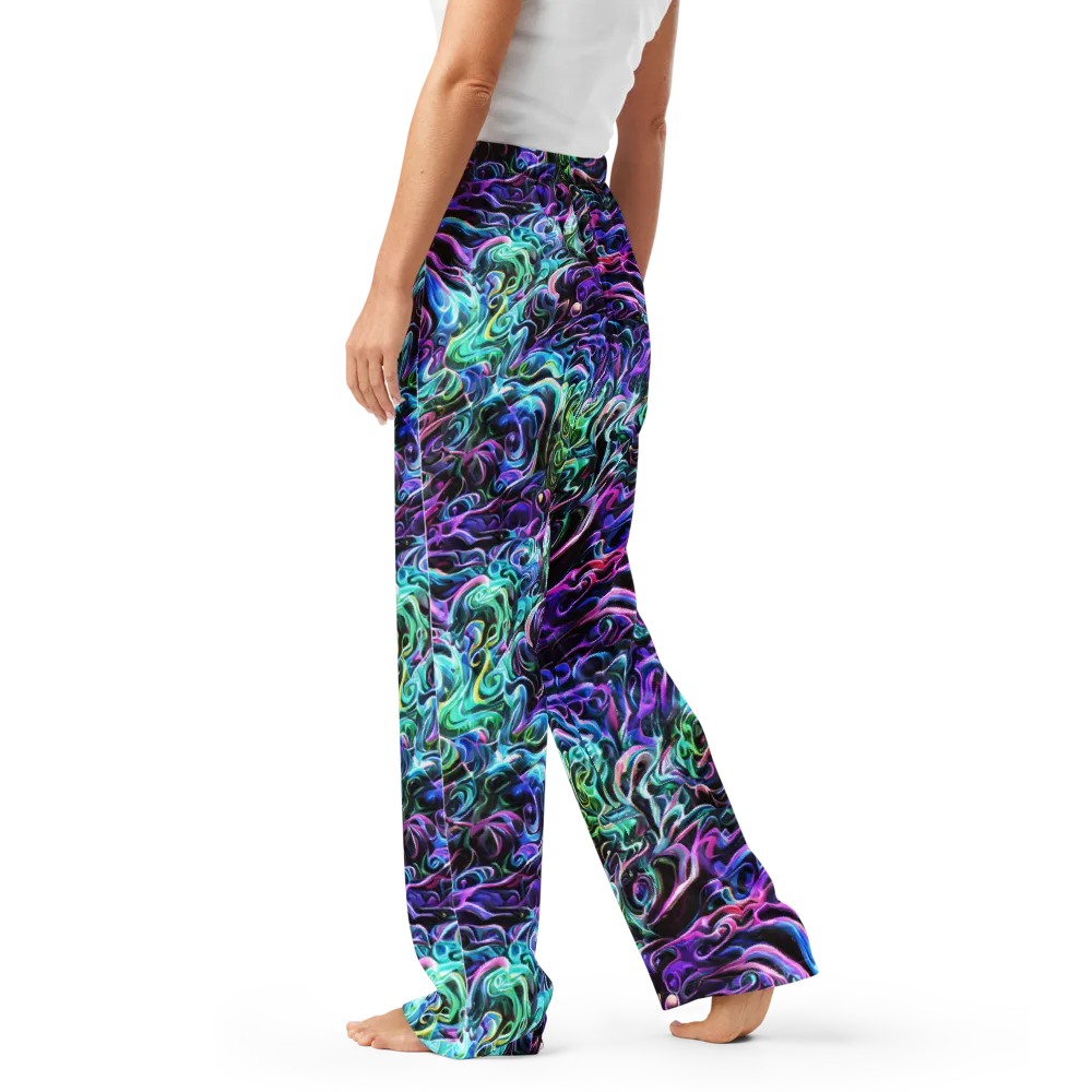 Afterglow Riptide on Women's Pajama Pants — Left