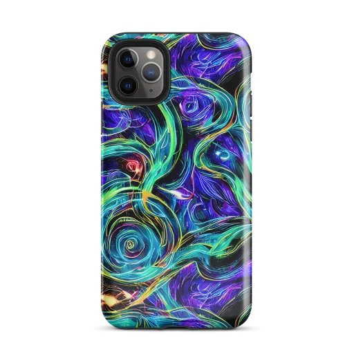 Luminous Swirl on a Tough Case for iPhone®