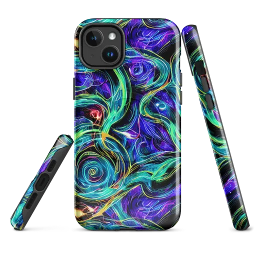 Luminous Swirl on a MagSafe Tough Case for iPhone®