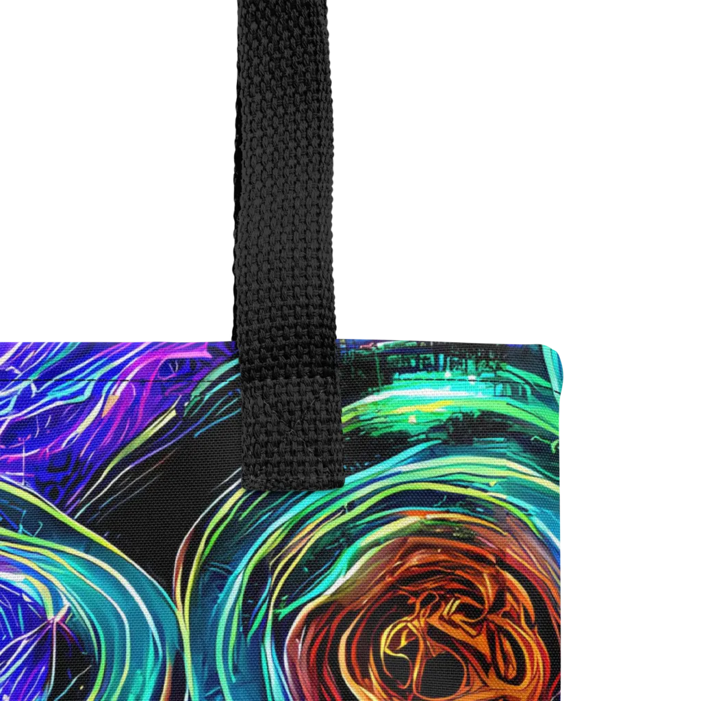 Luminous Swirl on Tote Bag — Product details