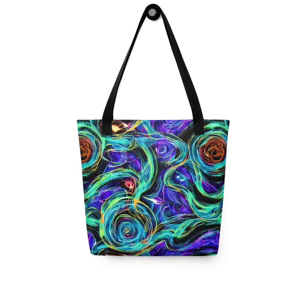 Luminous Swirl on Tote Bag — Front