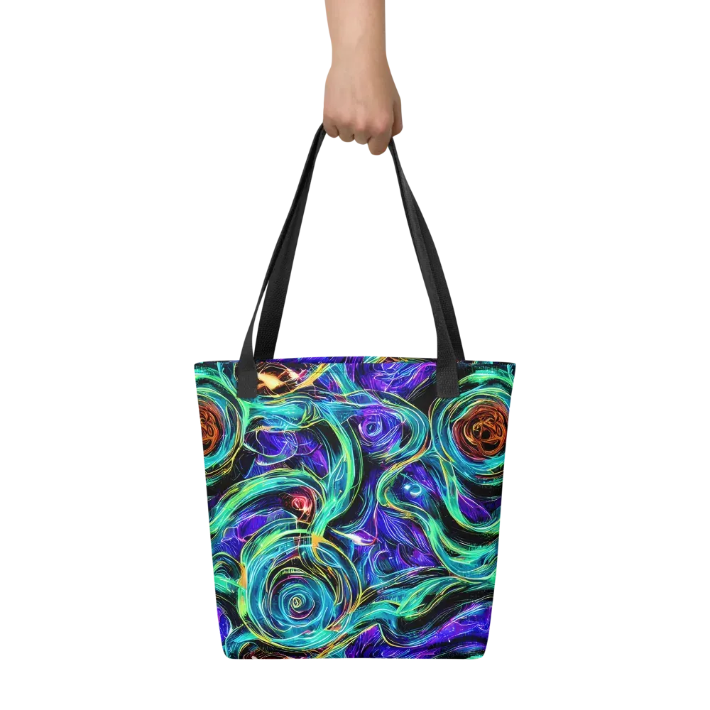 Luminous Swirl on Tote Bag — Front