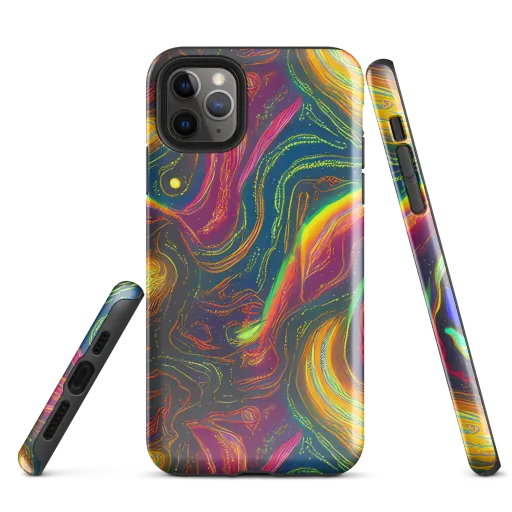 Ultraviolet River on a Tough Case for iPhone®