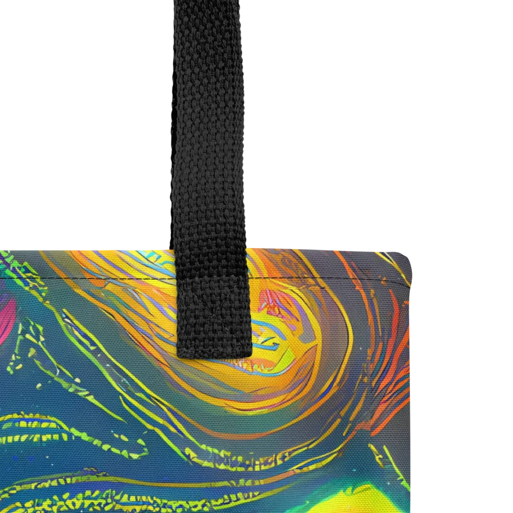 Ultraviolet River on Tote Bag — Product details
