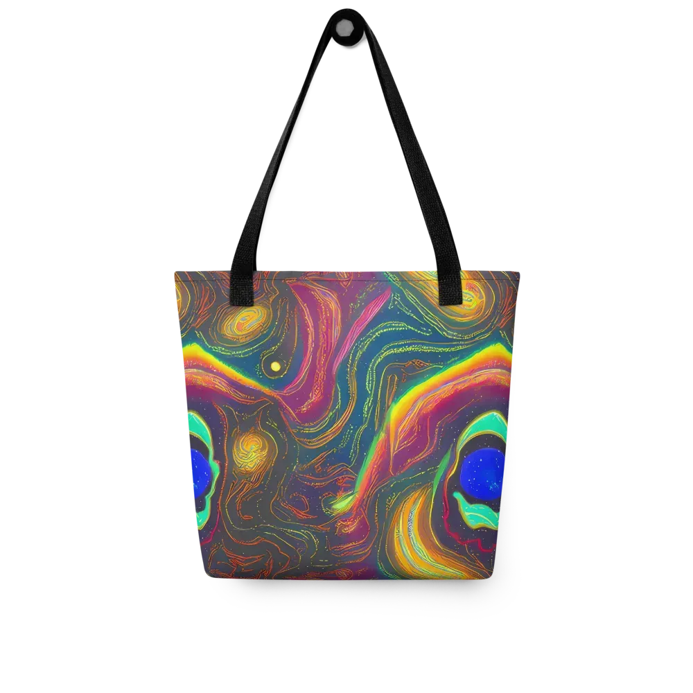 Ultraviolet River on Tote Bag — Front