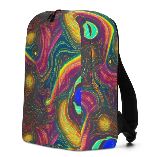 Ultraviolet River on a Minimalist Backpack