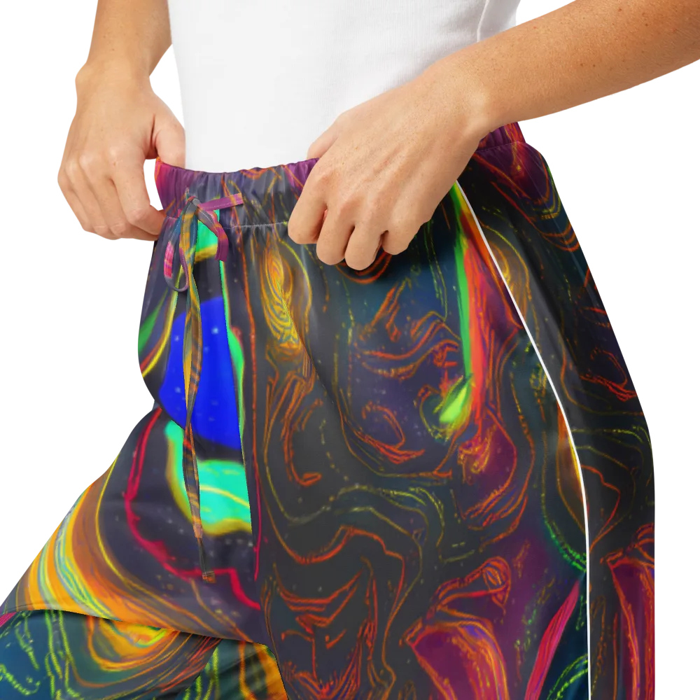 Ultraviolet River on Women's Pajama Pants — Product details