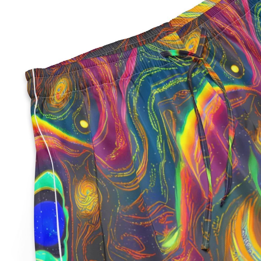 Ultraviolet River on Women's Pajama Shorts — Product details