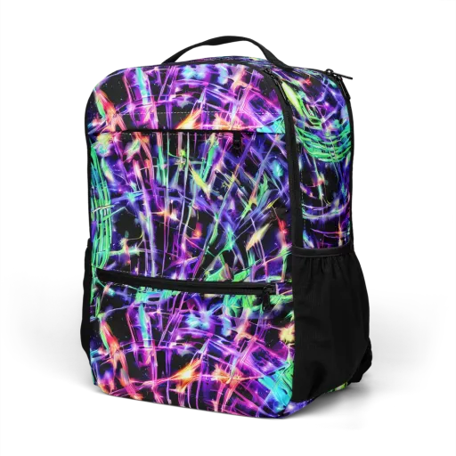 Neon Bamboo on a Utility Backpack