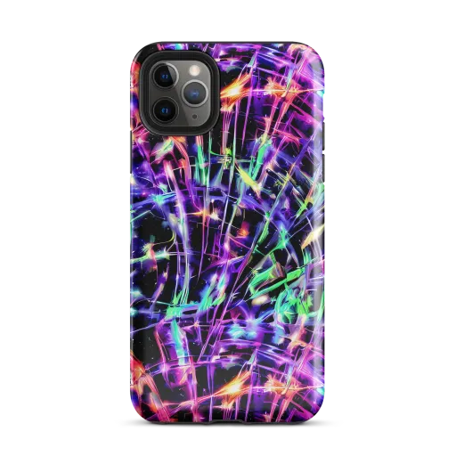Neon Bamboo on a Tough Case for iPhone®