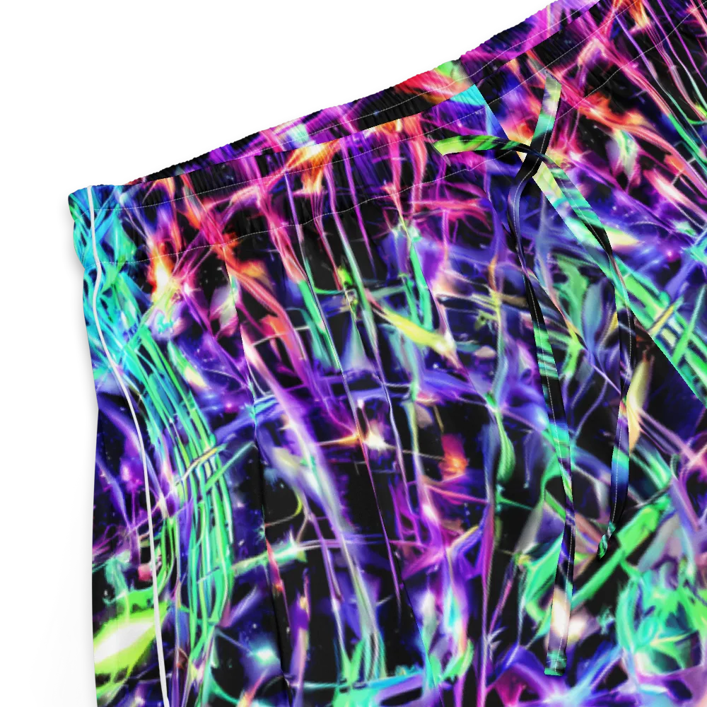 Neon Bamboo on Women's Pajama Shorts — Product details