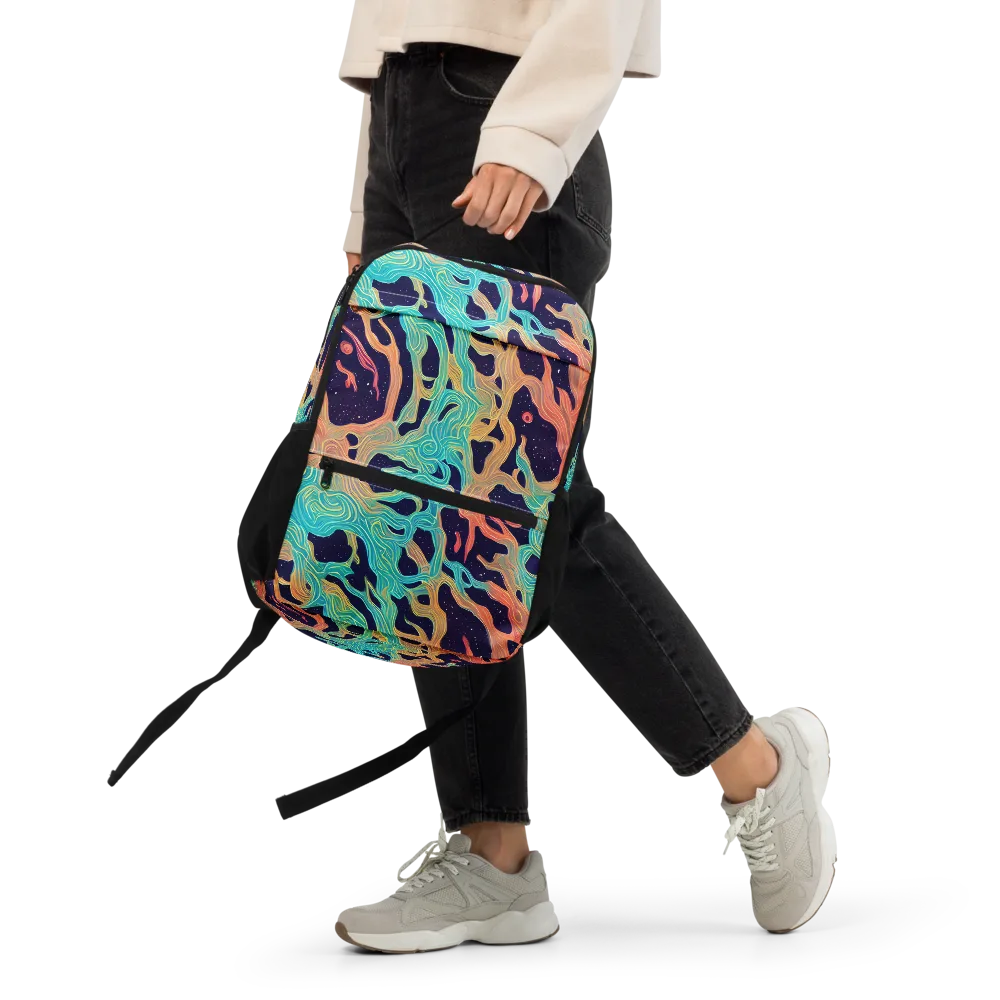 Astral Tides on Utility Backpack — Front