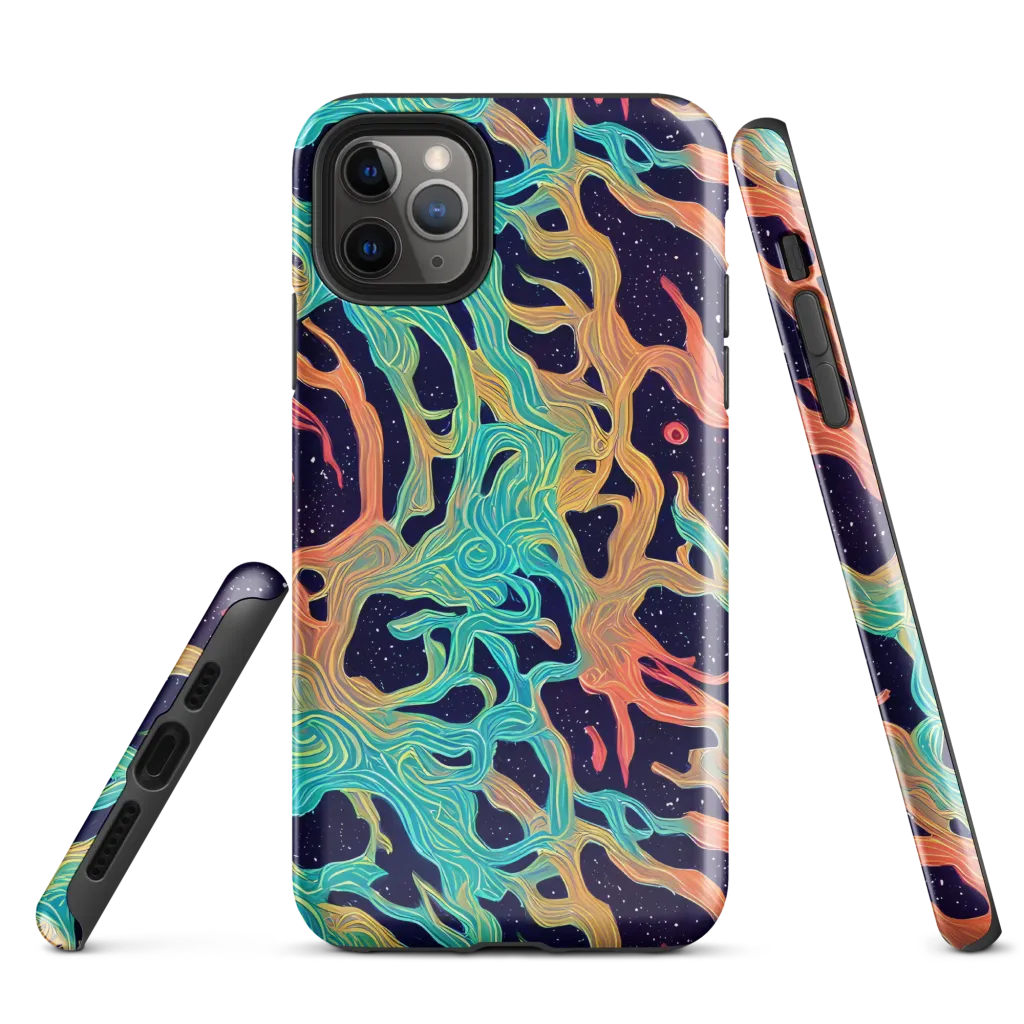 Astral Tides on Tough Case for iPhone® — Front