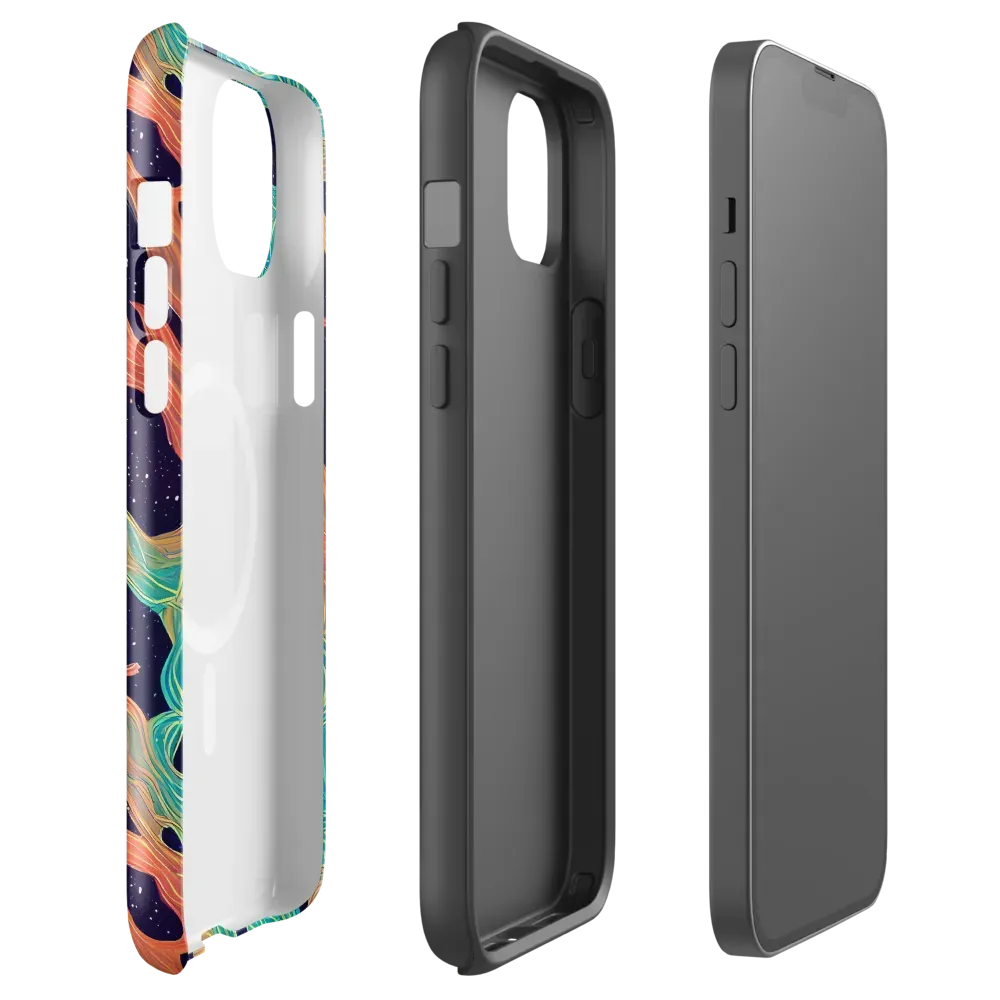 Astral Tides on MagSafe Tough Case for iPhone® — Front