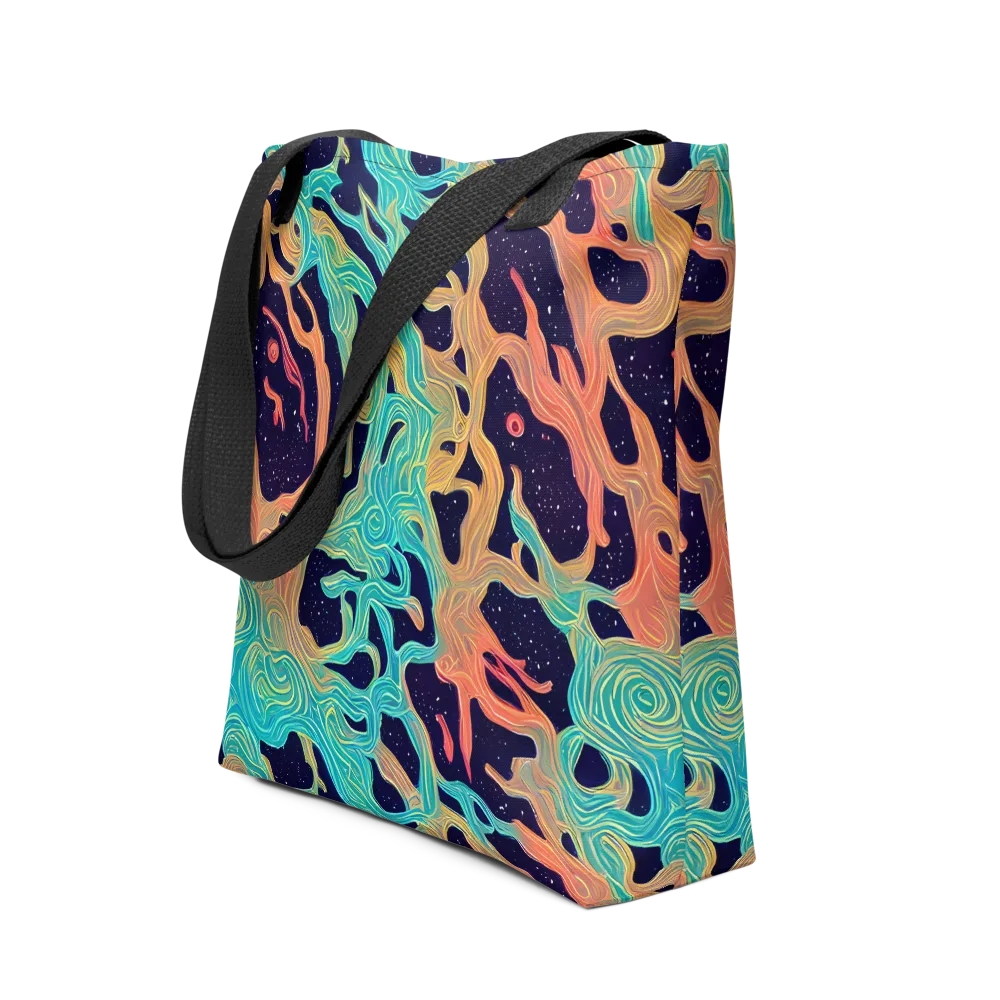 Astral Tides on Tote Bag — Front