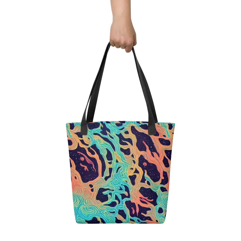 Astral Tides on Tote Bag — Front