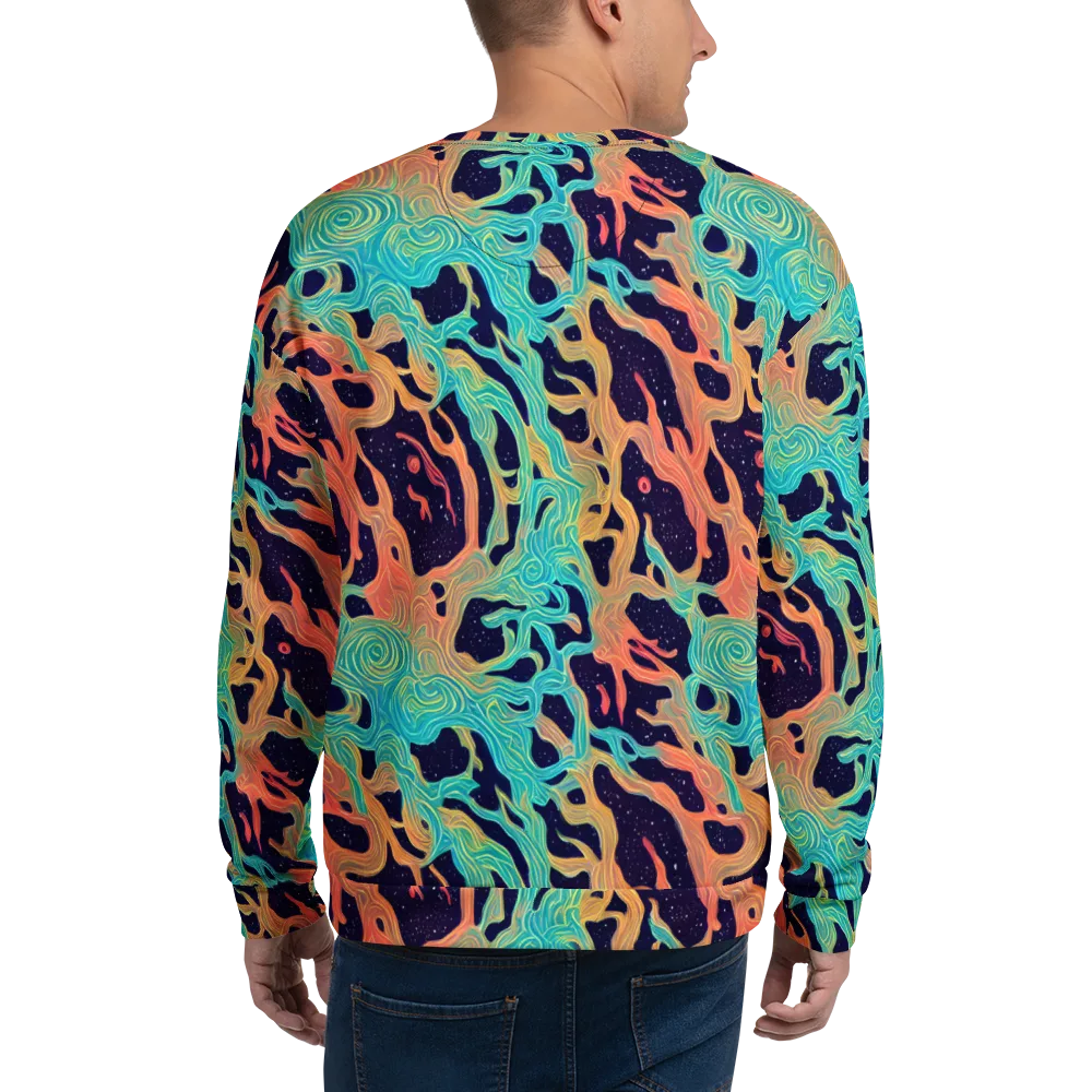 Astral Tides on Sweatshirt — Back